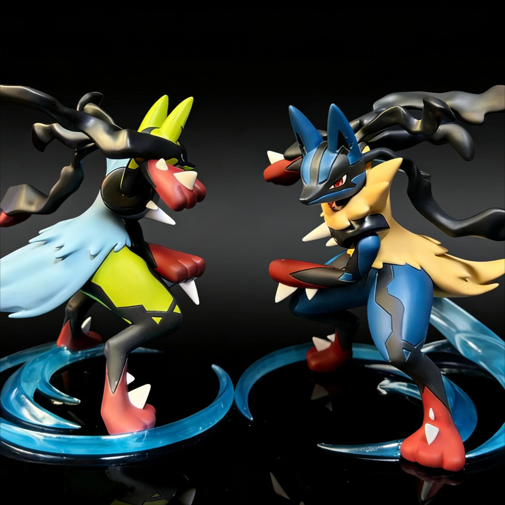 

В наличии Новая фигурка Покемон Люцирио 6,5 см, масштаб 1/20, высоковосстановленная статуя, коллекционный орнамент, бестселлер, игрушка, аниме, точная