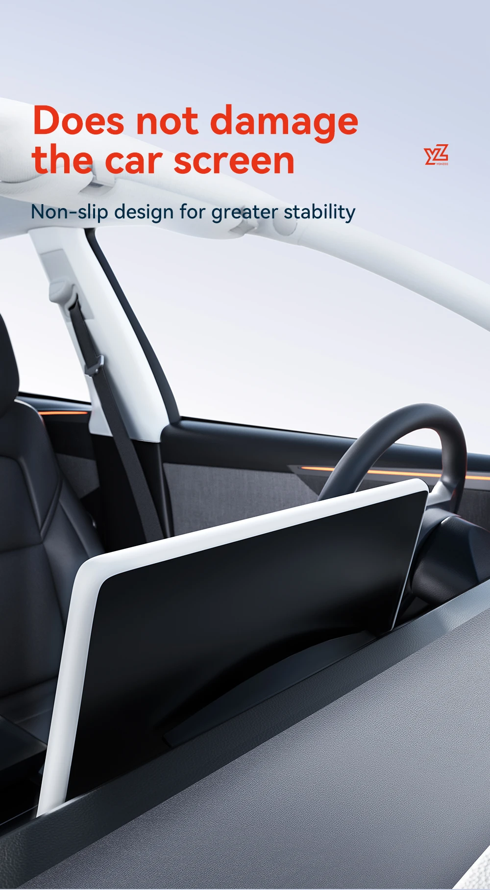 YZ Für Tesla Model 3 Y/YL Highland Juniper 2021-2026 TPU Schutzabdeckung Zentrales Steuerungsdisplay Navigationsbildschirm-Schutzfolie – Detail 10