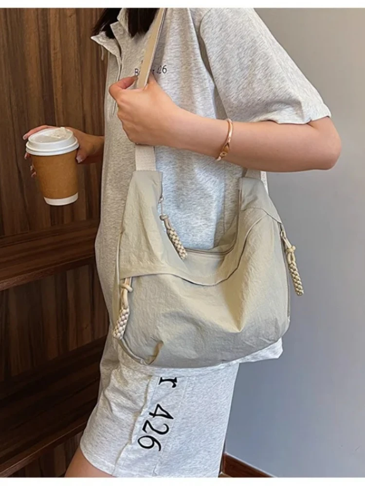 Fashion Simple Women's Shoulder Bags Korean Version Ladies Hobos Crossbody Bag High Quality Large Capacity Female Tote Handbags