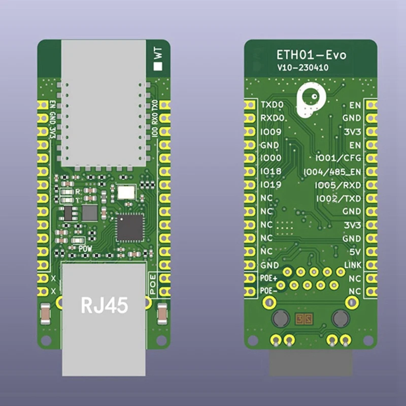 ETH01-EVO Onboard ESP32-C3 Development Board With Ethernet WIFI Bluetooth 3-In-1 Iot Onboard Module