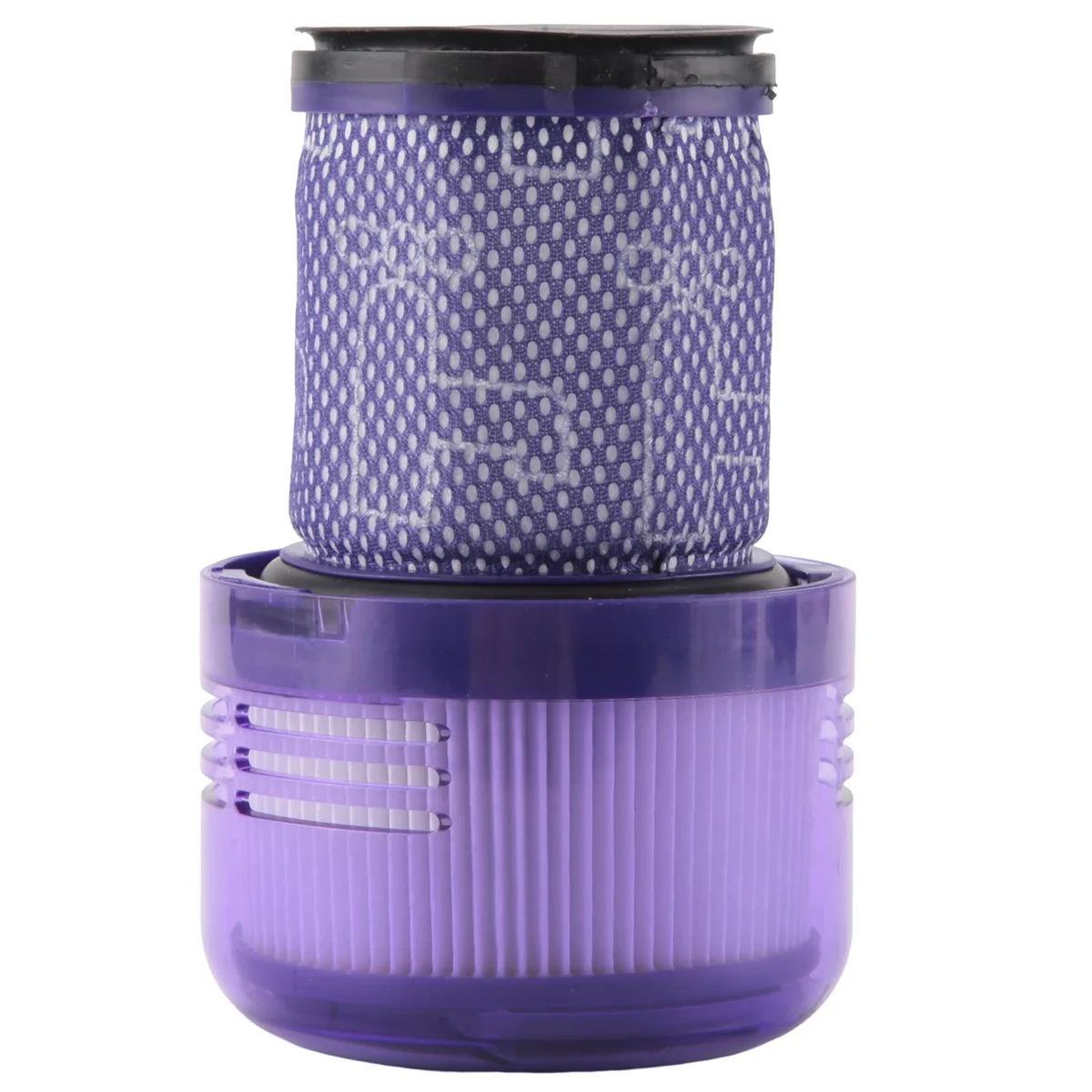 Filtro Hepa piezas para aspiradora Dyson V12, Repuesto de filtro trasero, lavable, con cepillo de limpieza, 1 unidad