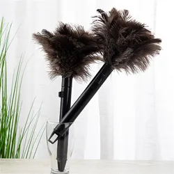 Cleaning Brush Feather Duster Retractable Household Cleaning Thickened Car Removal Sweeper Dust Removal Chicken Feather Duster