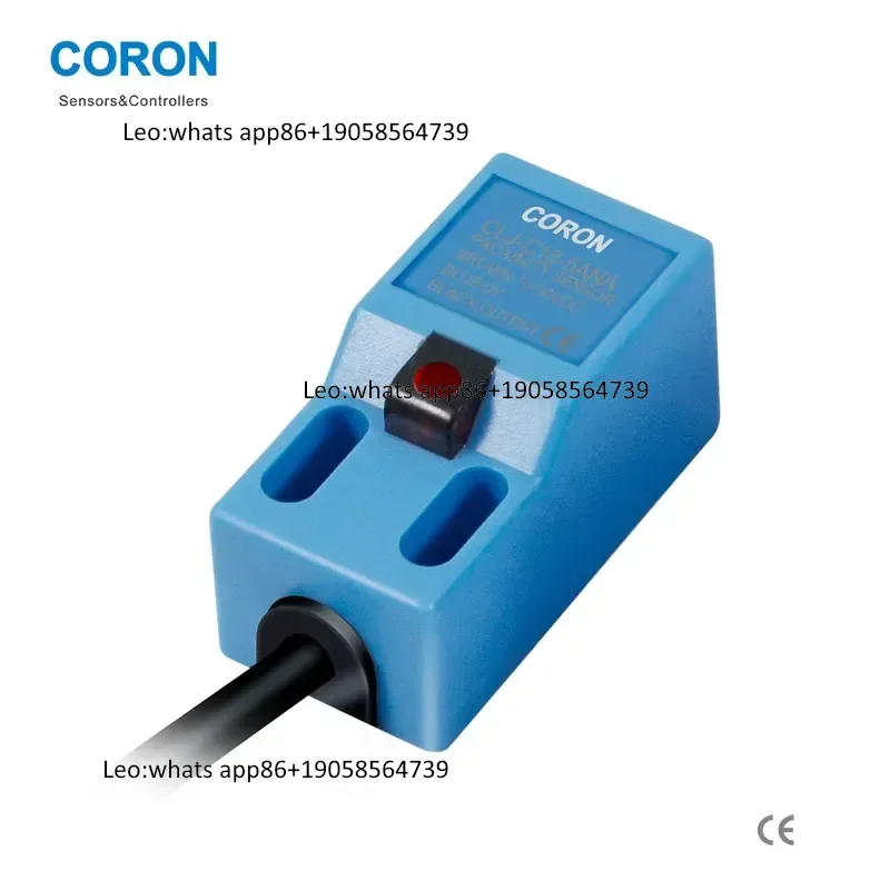 CORON CLJ-C18-5ANA Standard Type Prism Shape Inductive Proximity Sensor NPN Normally Open Lead Wire