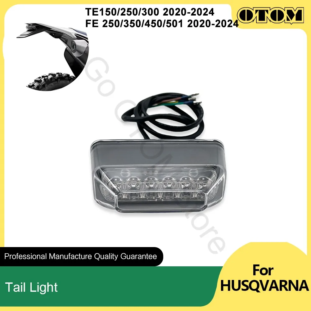 

OTOM 2020-2024 Motorcycle LED Taillight Tail Light Rear Fender Lamp For HUSQVARNA FE 250 FE 350 FE 450 FE 501 TE150 TE250 TE300