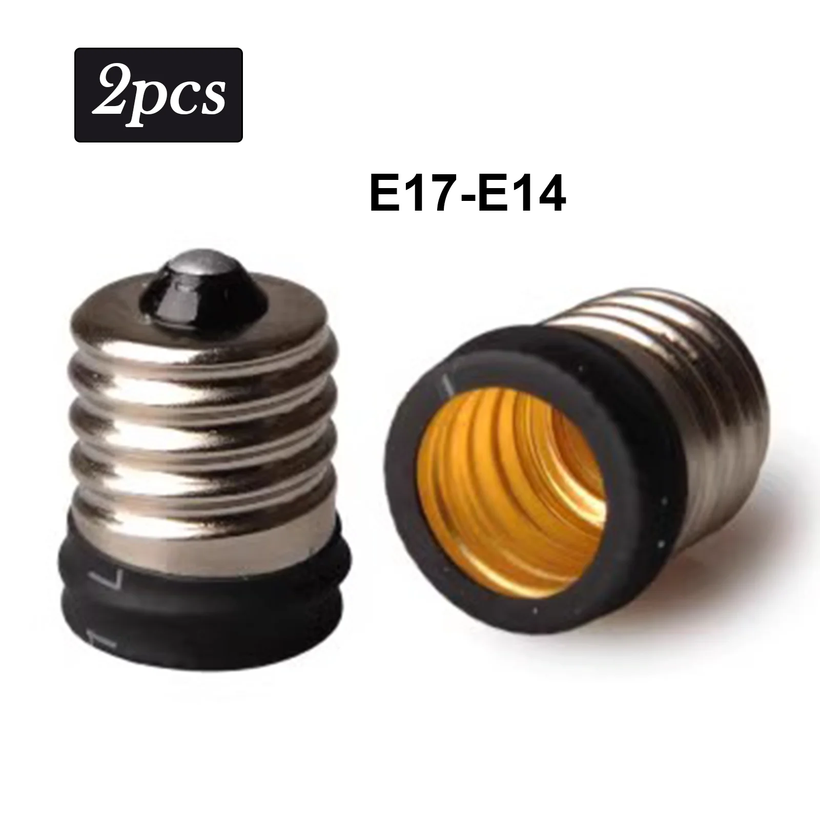 2PCS E17 To E14 Ada… - image