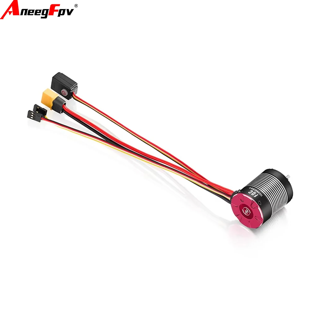 

Бесщеточный водонепроницаемый мотор Hobbywing QUICRUN Fusion Pro Elite 2300KV 2-в-1 для радиоуправляемых краулеров, грузовиков и внедорожников, инструменты для радиоуправляемых моделей