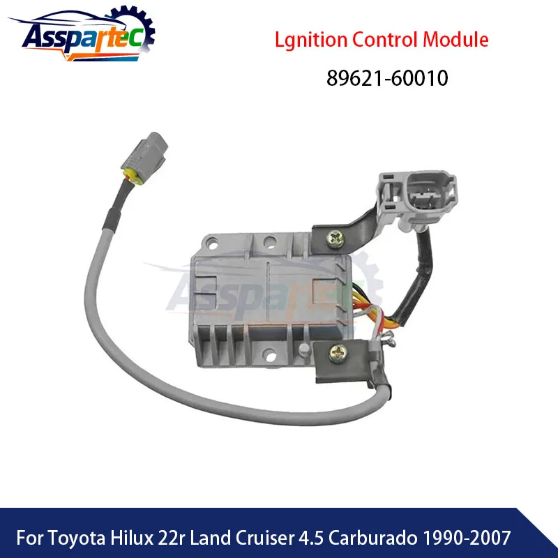 Módulo de Controle de Ignição 89621-60010 8962160010 para Toyota Hilux 22r Land Cruiser 4.5, Acessórios para Carros Toyota