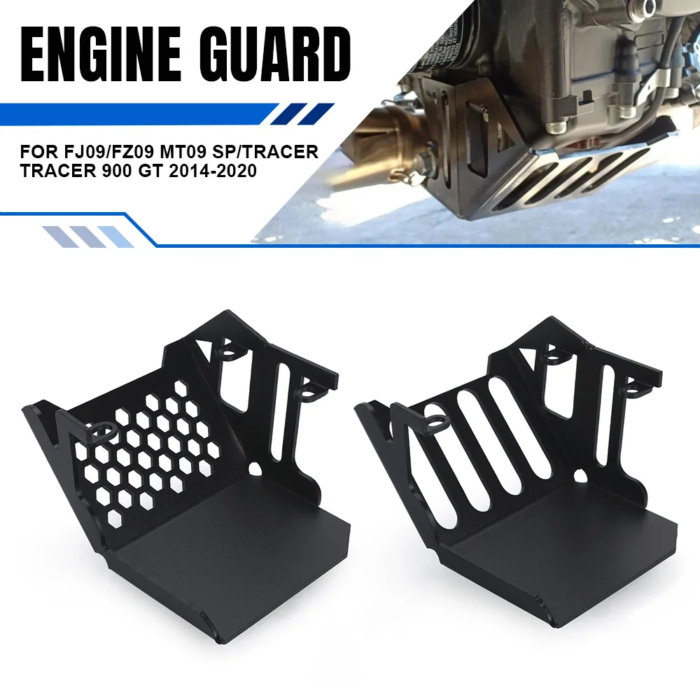 

Motorcycle Under Skid Plate Guard Engine Protector Cover Chassis Pan For Yamaha FJ09/FZ09 MT09 SP/TRACER Tracer 900 GT 2014-2020