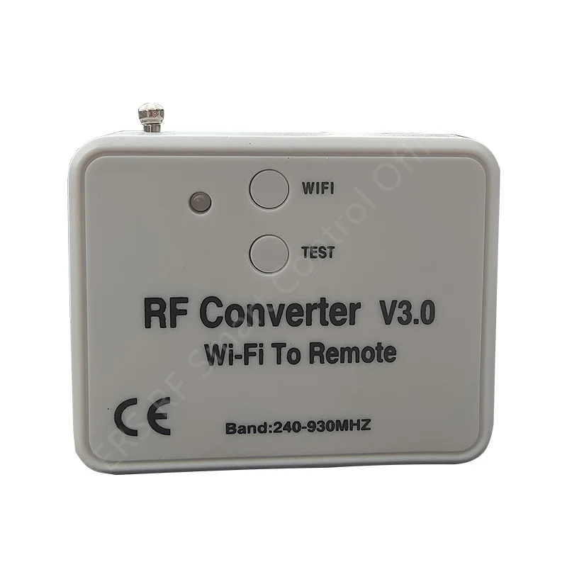 2024 New Universal Wireless Wifi To RF Converter Phone Instead Remote Control 240-930mhz For Smart Home