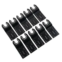 10PCS Quick Release HCS Oscillating Tool Multi-function Saw Blades Renovator Trimmer Blade For Black And Decker Stapler