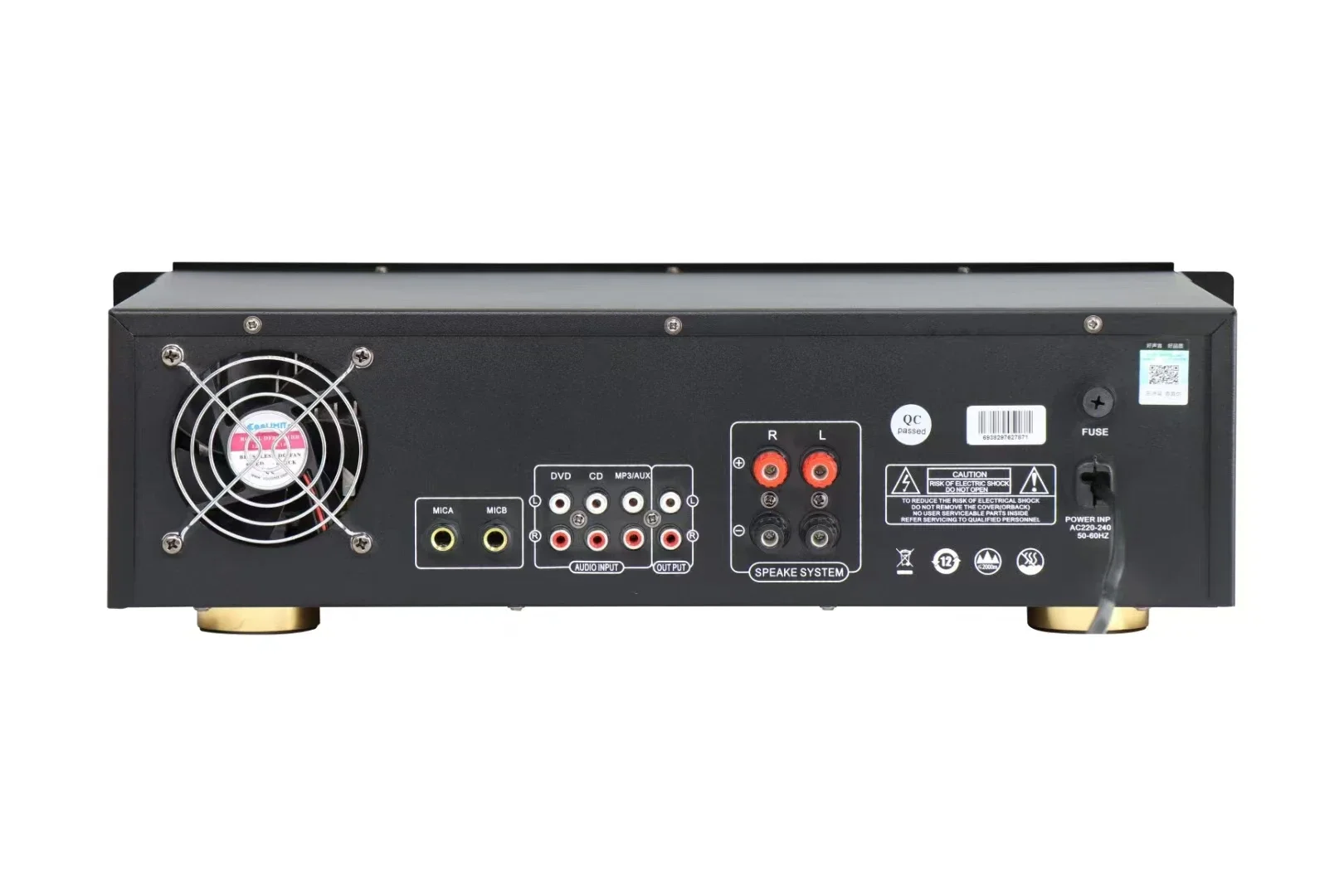

Buletooth-Connected USB-Enabled 2 Channel 350w Karaoke Amplifier K35 Professional Power Amplifier Circuit