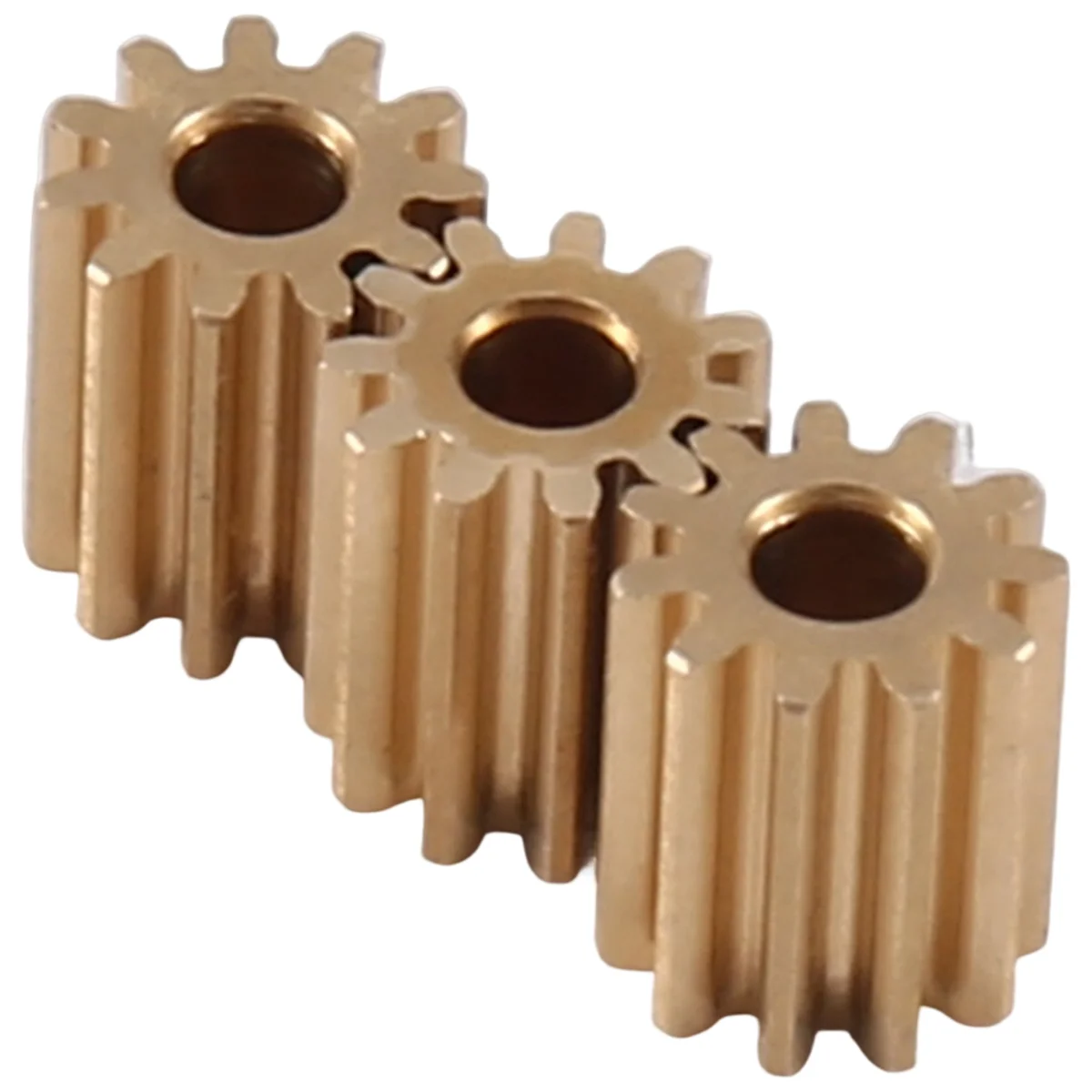 BAAA-5 個真鍮 11T ピニオンギアモーターギアトラクサス TRX4M 1/18 RC クローラー車のアップグレード部品