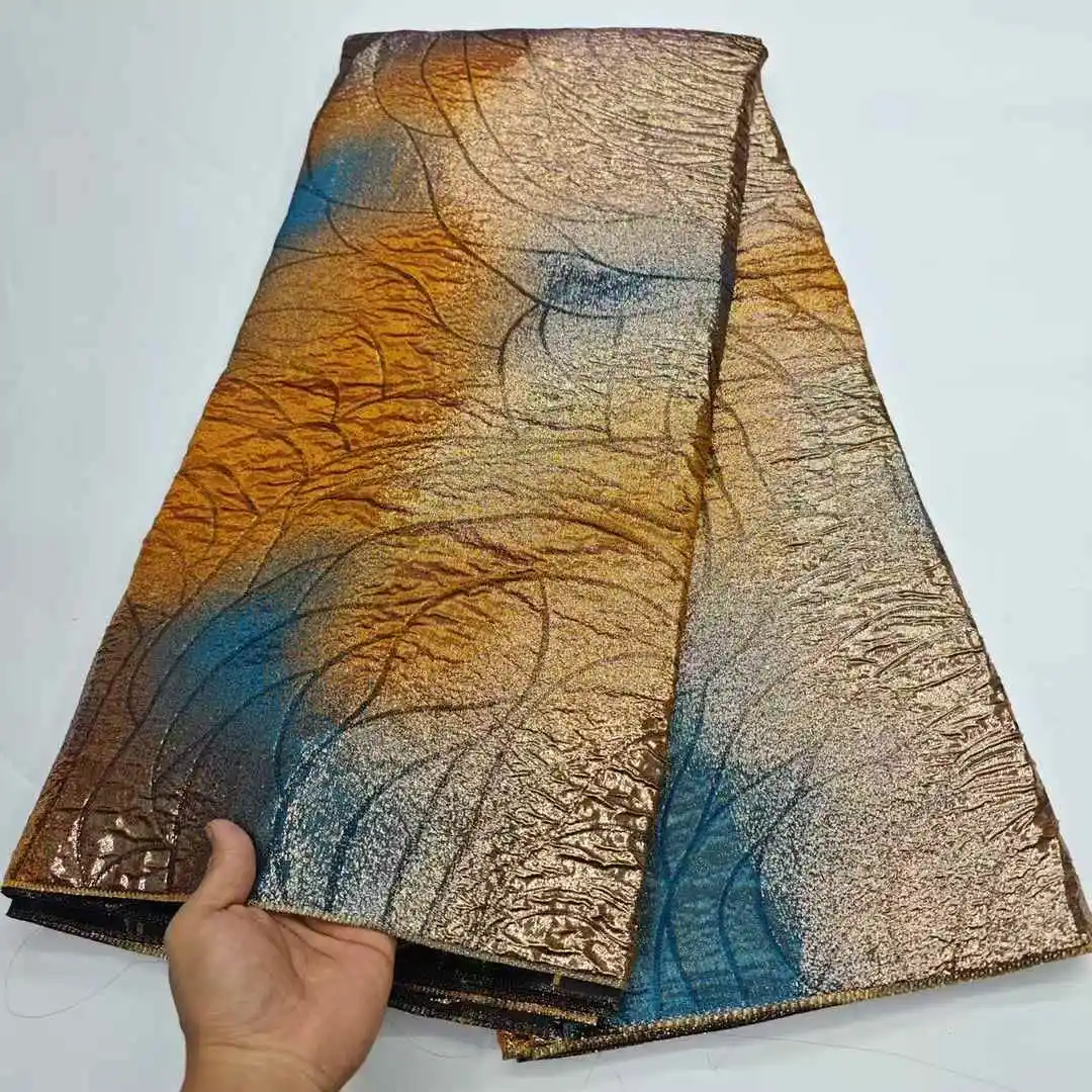 2025 คุณภาพสูงผ้า Jacquard ผ้าแอฟริกัน Organza ลูกไม้ผ้าผู้หญิงภาษาฝรั่งเศสคําผ้าตาข่ายสําหรับเย็บชุด