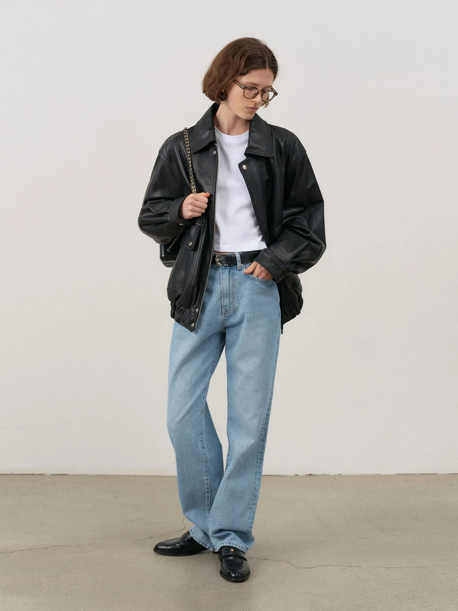 

Brand Dun Triple Color Denim Jeans High Waist Casual Sle Pure Color Spring Autumn Collection Adult Women's Faion