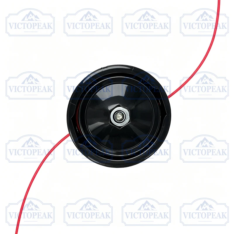 Freischneider-Zubehör, Rasenmäher-Teile, Trimmerrolle, Freischneiderkopf, Universal-Bürstenkopf, M8 x 1,25 mm, Rechtsgewinde – Detail 6