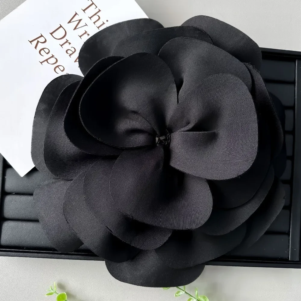 새로운 3D 가슴 꽃 DIY 대형 드레스 장식 의류 장식 웨딩 드레스 헤어 액세서리