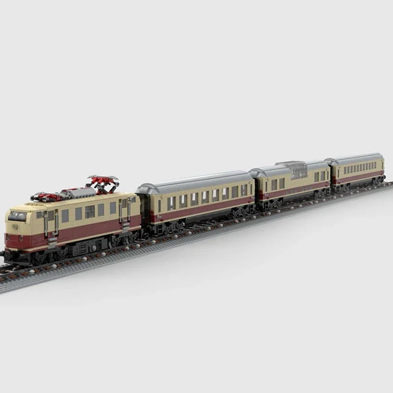 Moc Building Bricks Rheingold Express Train Model Technology Modular City Car Blocks Construstion Toy DIY Set Assembly Gifts
