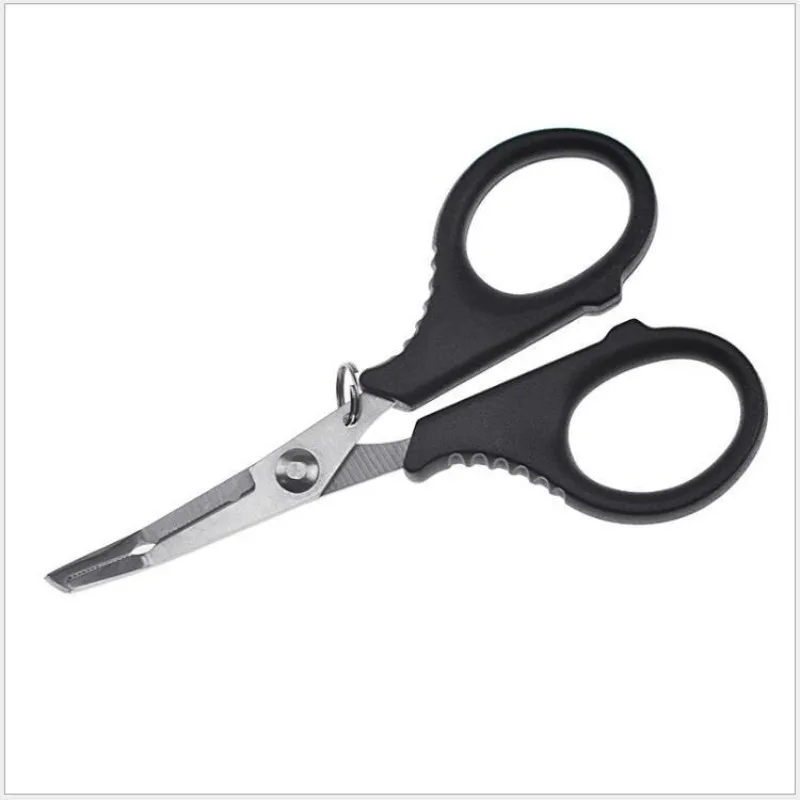 

ALASICKA Braided Line Scissors Stainless Steel Fishing Scissors Fishing Accessories Sea Fishing Tools Roadrunner Fishing Pliers