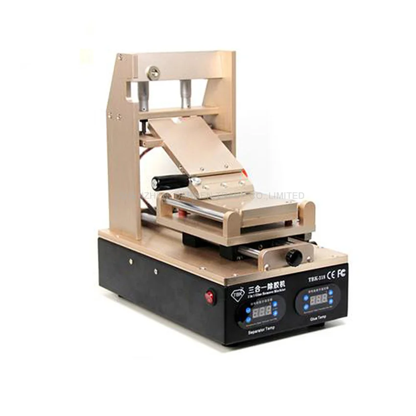 

1PC 3 in 1 Glue Remove Machine TBK318 Screen repair equipment separator Split Screen Machine built-in vacuum pump