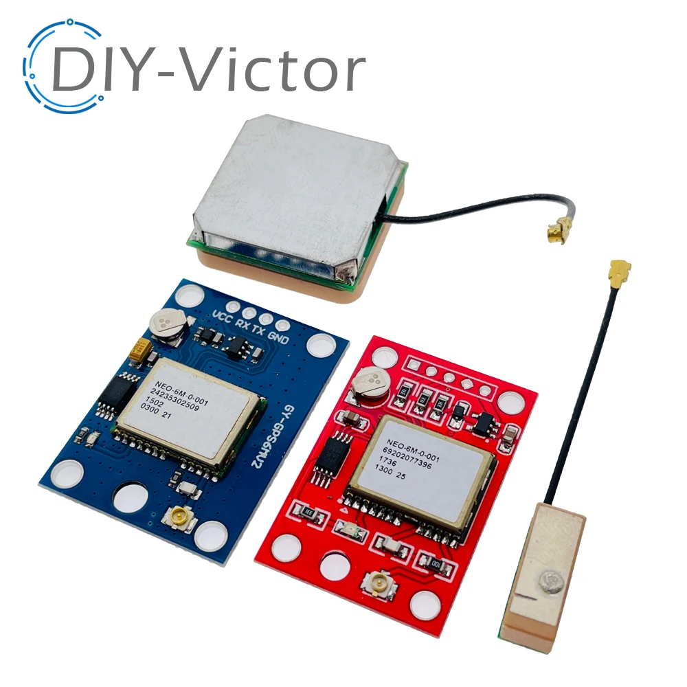 NEO-6M GPS Module GY-GPS6MV2 NEO6MV2 Buit-in EEPROM APM2.5 Antenna 3V-5V RS232 TTL Board for Arduino with Flight Control