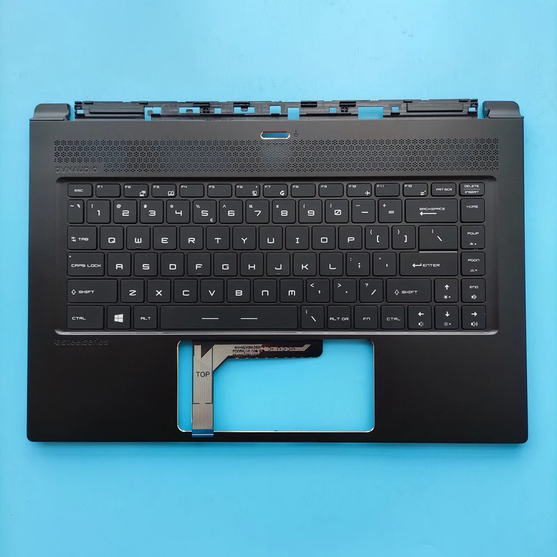 PP+  New Palmrest Keyboard For MSI GS65 STEALTH THIN-051 307-6Q4C225-TF11 US