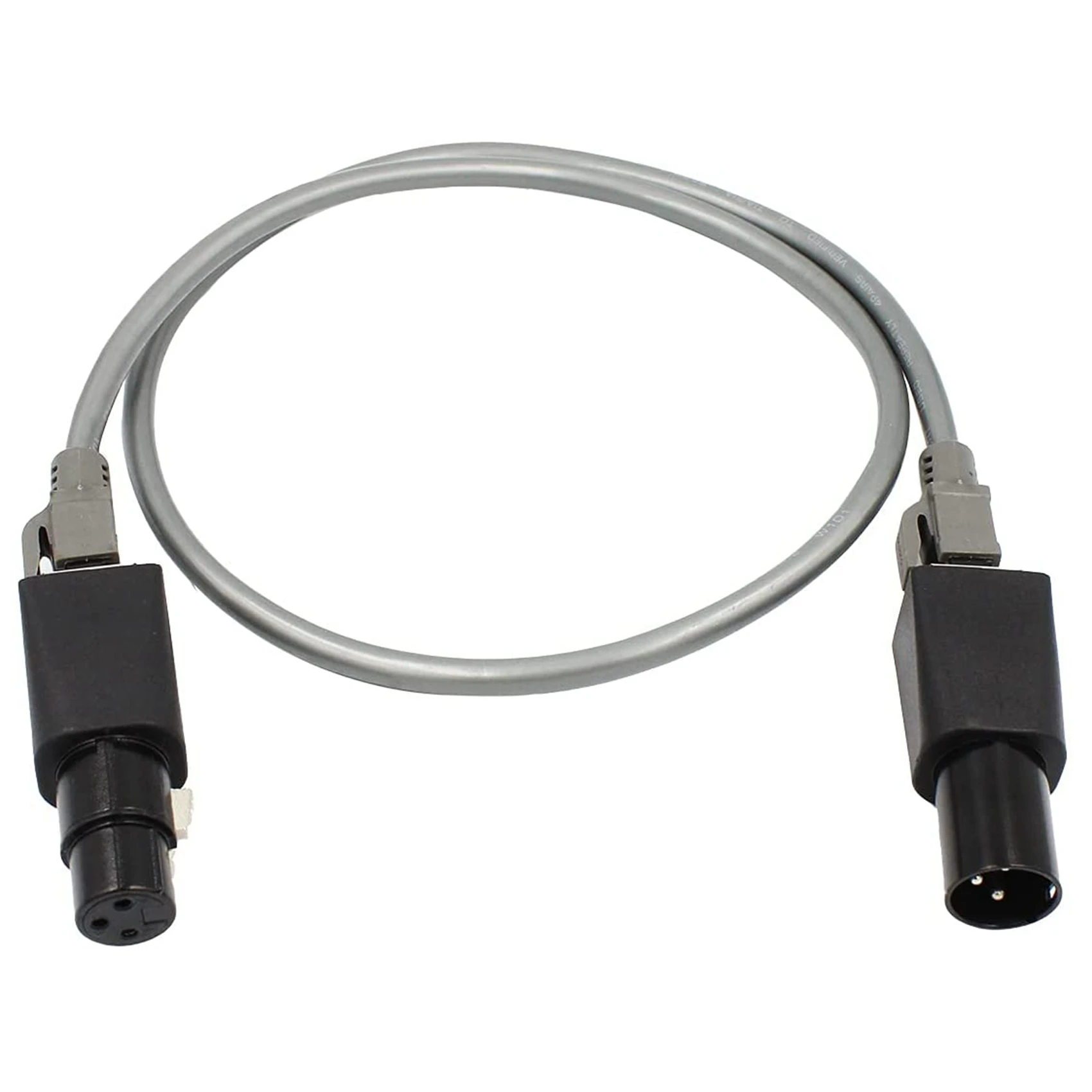 L68ADMX to RJ45 Connector RJ45 Ethernet to 3 Pin XLR DMX Female & Male Adapter Sets (3PIN 1Pair)