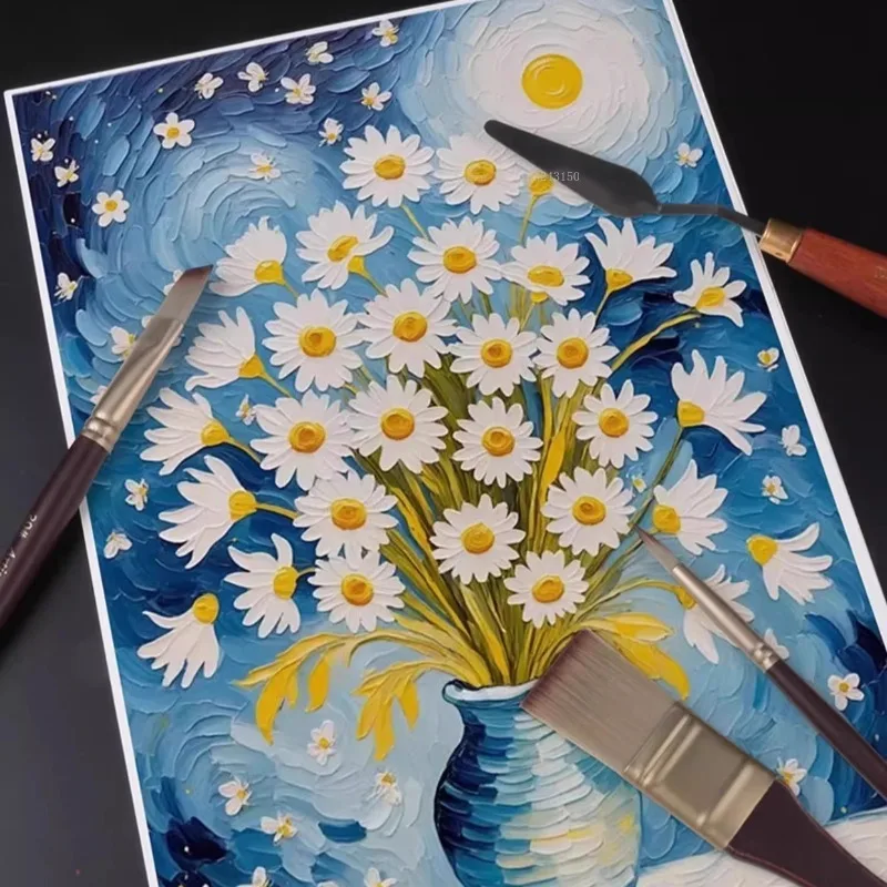 24 ピースナイロンヘアブラシセットポータブルアートストレージツール学生屋外スケッチ水彩/ガッシュ/油絵アートブラシ