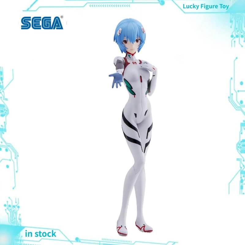 

【Original】SEGA SPM EVA 3.0+1.0 Thrice Upon A Time Rei Ayanami Tsutau Asatsuyu White Ver Model Toys