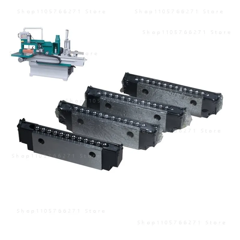 Woodworking pneumatic carding machine bearings Automatic Linear guide rail Slider Wood splicing