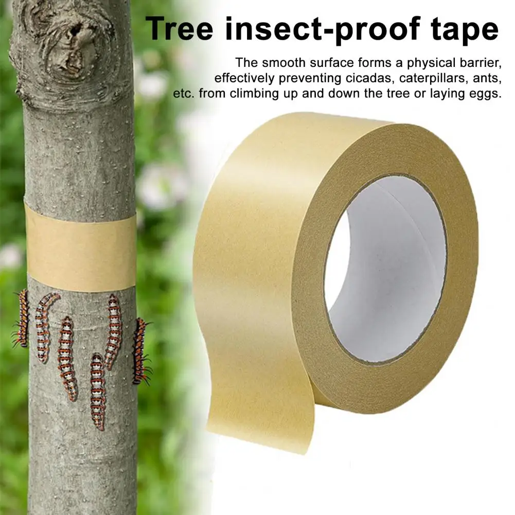 Barrier Tape Tree Trunk Guard Insect-proof Tree Wrap Protection Tapes with Strong Adhesive Waterproof for Trees for Prevention