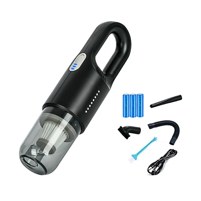 Automobile Cordless Household High-Power Vacuum Cleaner Handheld Portable Vacuum Cleaner Dog Hair Vacuum Cleaner