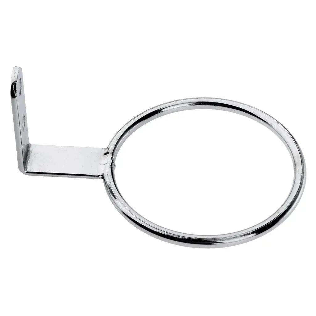 Hair Dryer Rack Holder Wall-Mounted Shelf Storage 304 Stainless Steel Chrome .