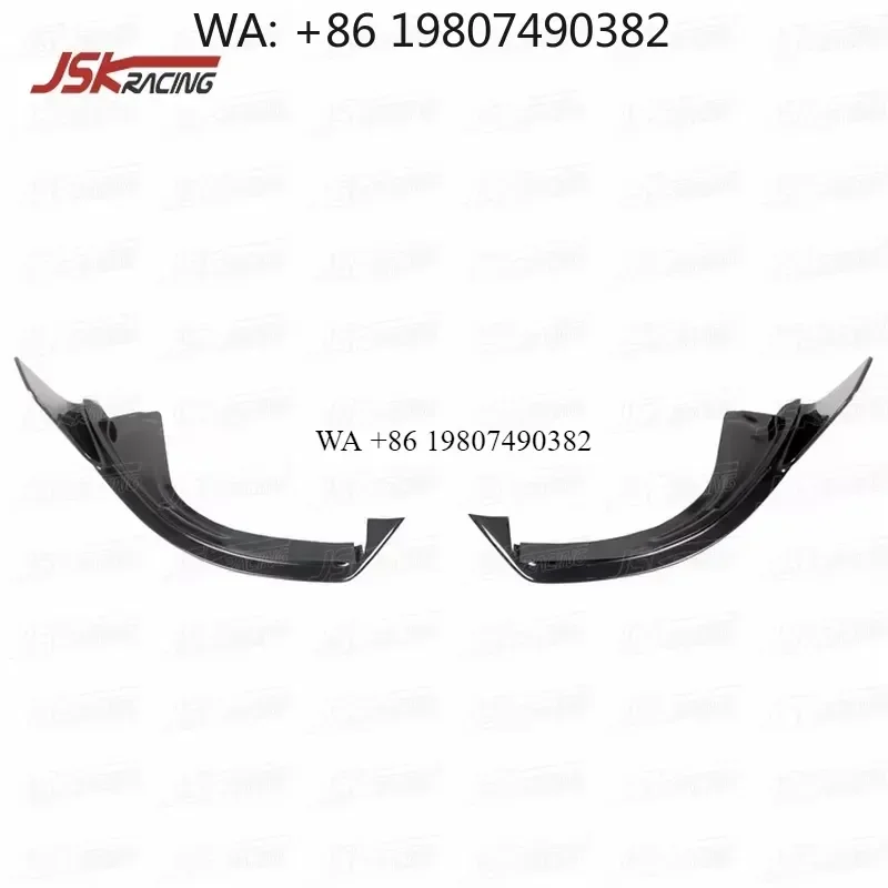 Wmwmnu Dry Carbon Fiber Front Bumper Lip Splitter Mans Style for 812 2017 2018 2019 2020 Car Body Kit Accessories