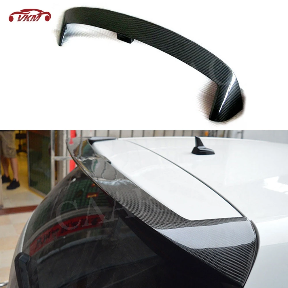 

Carbon Fiber Rear Roof Spoiler For VW Golf 6 VI MK6 Standard 2010-2013 V Style windshield Wings Car Boot External Decoration