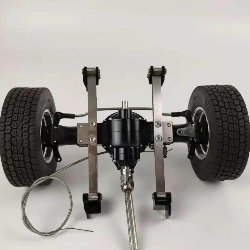 RC 1/14 LKW-Abstandshalter-Adapter, Achsverbindungsplatte für Tamiya LESU 1/14 RC Traktor-LKW-Sattelzug-Teile und Zubehör – Detail 3