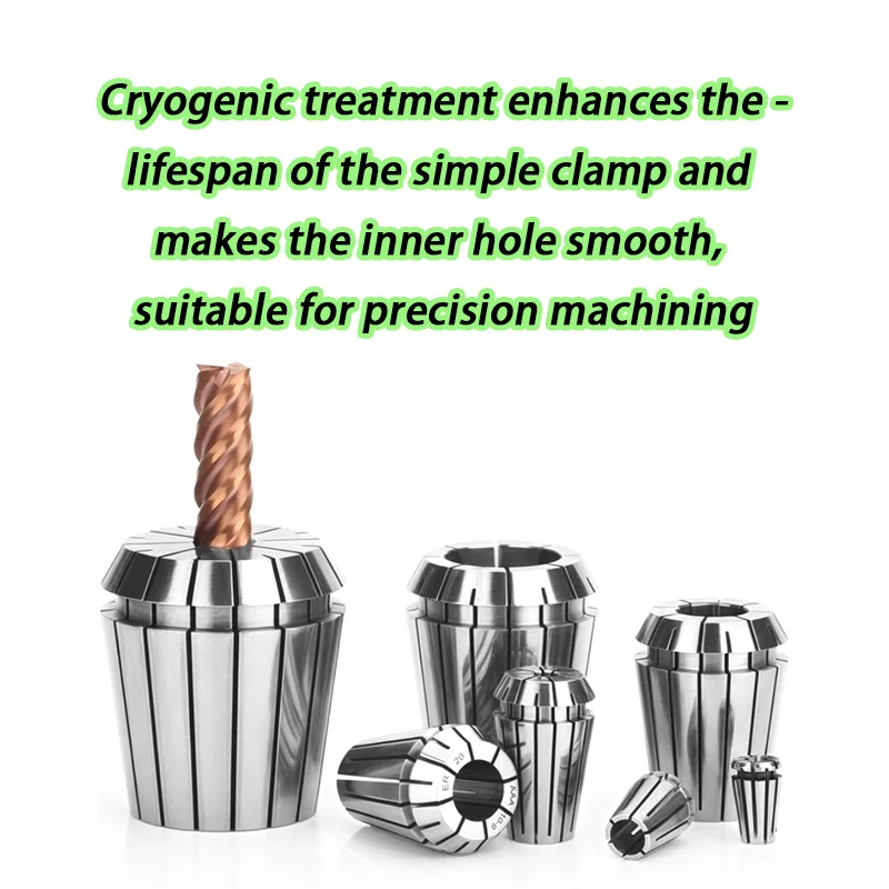 Machine Tool Accessories High Precision ER40-24pcs Set 65Mn Er Collet Set for Milling Chuck ER40 Spring Collets