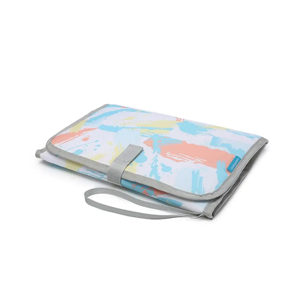 Newborns Foldable Waterproof Diaper Changing Mat Portable Changing Pad Diaper Baby Nappy Changing for Home Travel