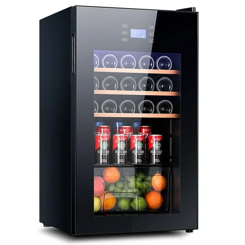 

BJ-95G Wine Collection Cabinet Freestanding household constant temperature moisturizing compressor refrigeration wine cooler 95L