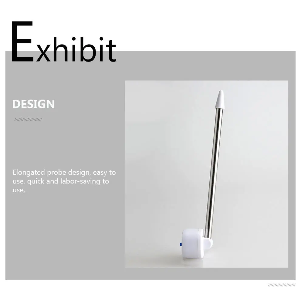 

1Pcs Soil Thermometer Stainless Steel Probe Gardening Tool Precise Soil Temperature Measuring Tool for Home Garden Greenhouse