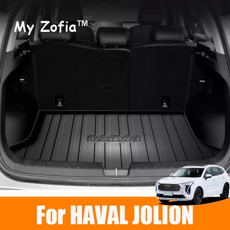 

For GWM Haval Jolion 2023 2024 2025 Car Trunk Mats TPE Rear Boot Cargo Trunk Waterproof Carpet Storage Pad Protector Accessories