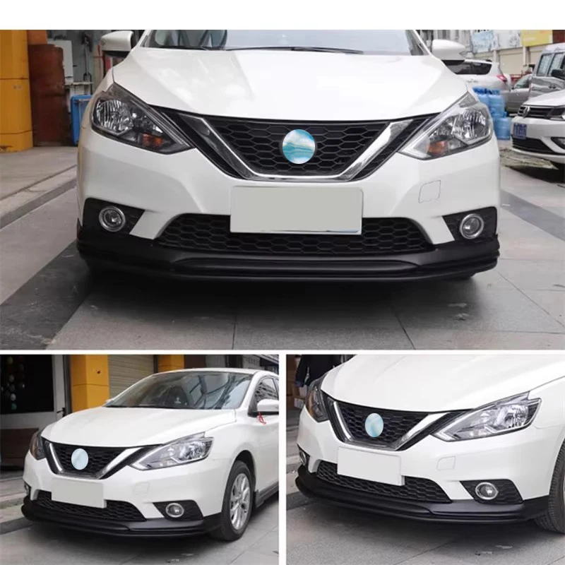 

Для 2016-2020 года Nissan Sentra Sylphy B17 ABS передний диффузор для губ, сплиттер, комплект кузова, спойлер, детали для стайлинга автомобилей