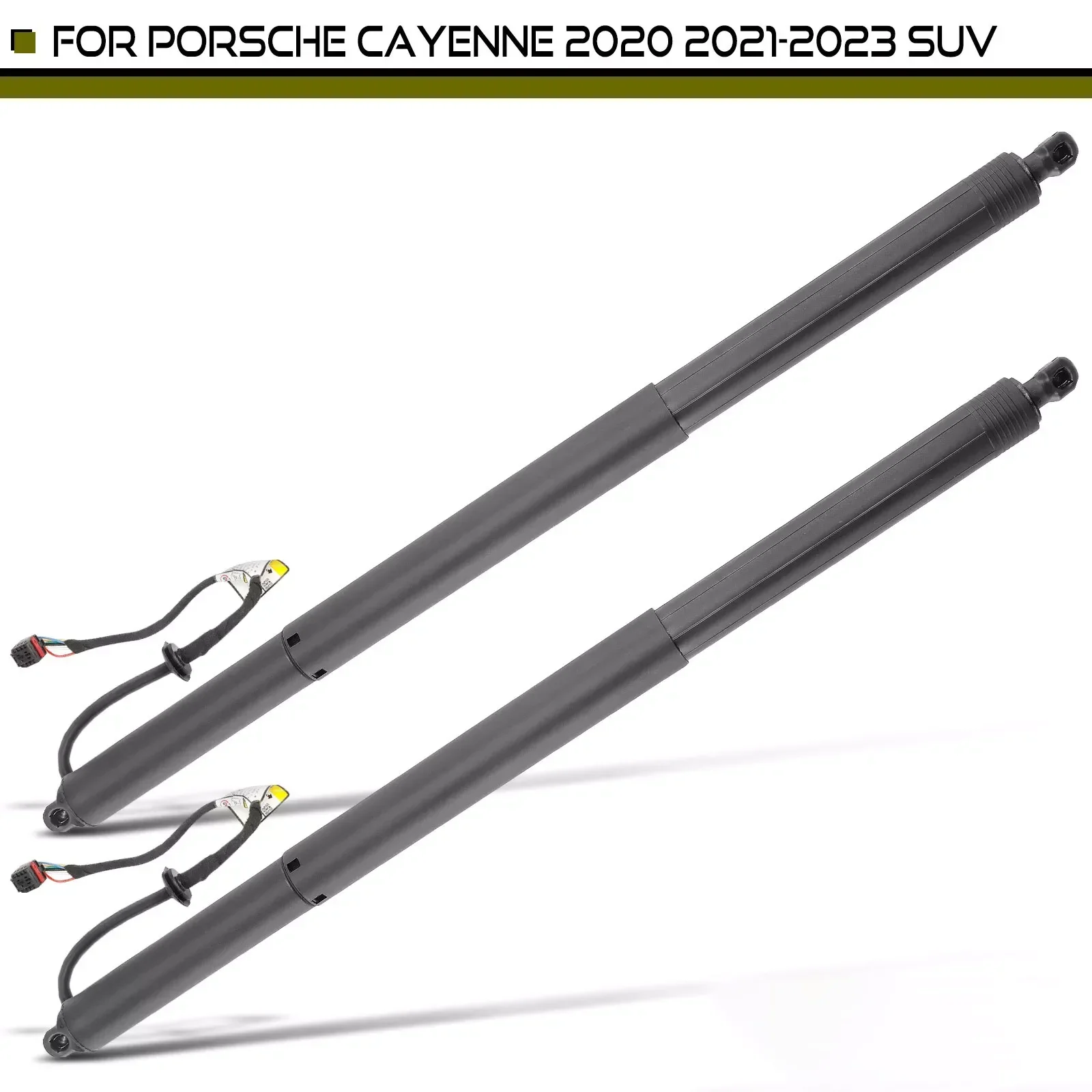 9Y3827851 Electric Power Hatch Lift Supports for Porsche Cayenne Coupe 2020-2023 9Y3827851A, 9Y3827851B, 9Y3827851C