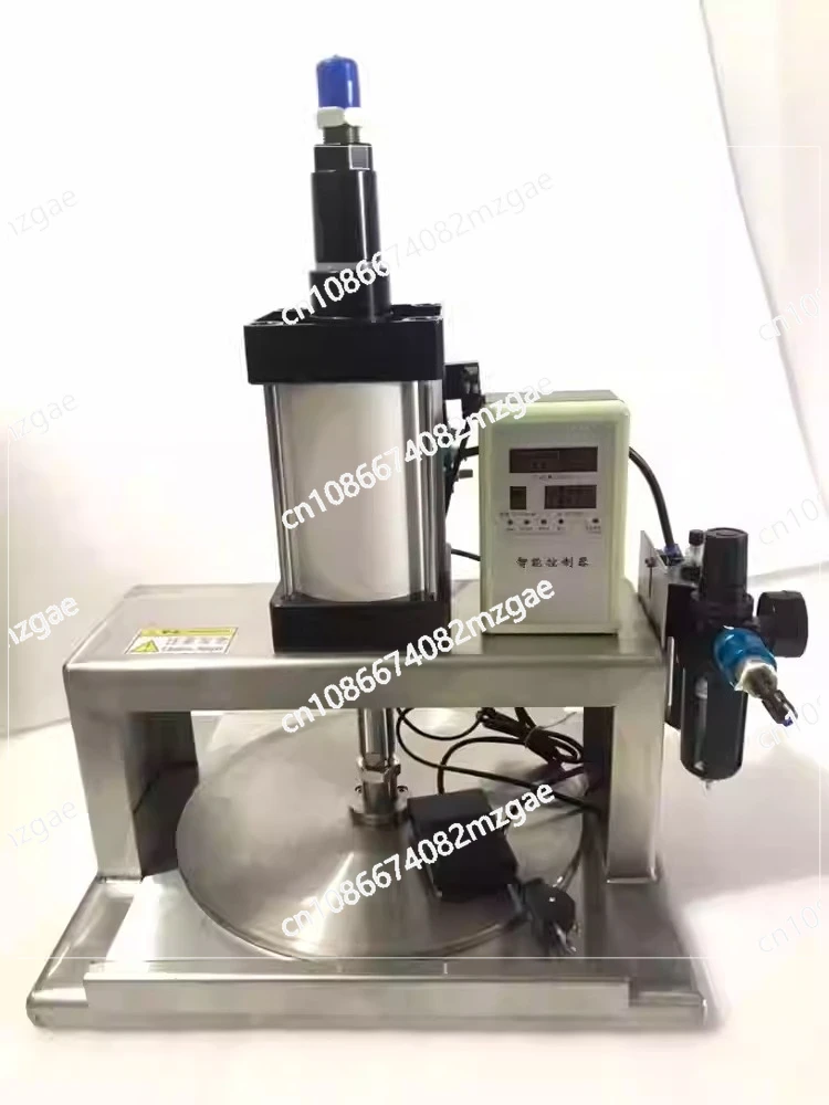 Máquina Neumática para Prensar Masa de Pizza de 30cm/36cm, Prensa para Tortillas, Prensa para Pasteles, Prensa para Pan Pita, Rodillo para Base de Pizza