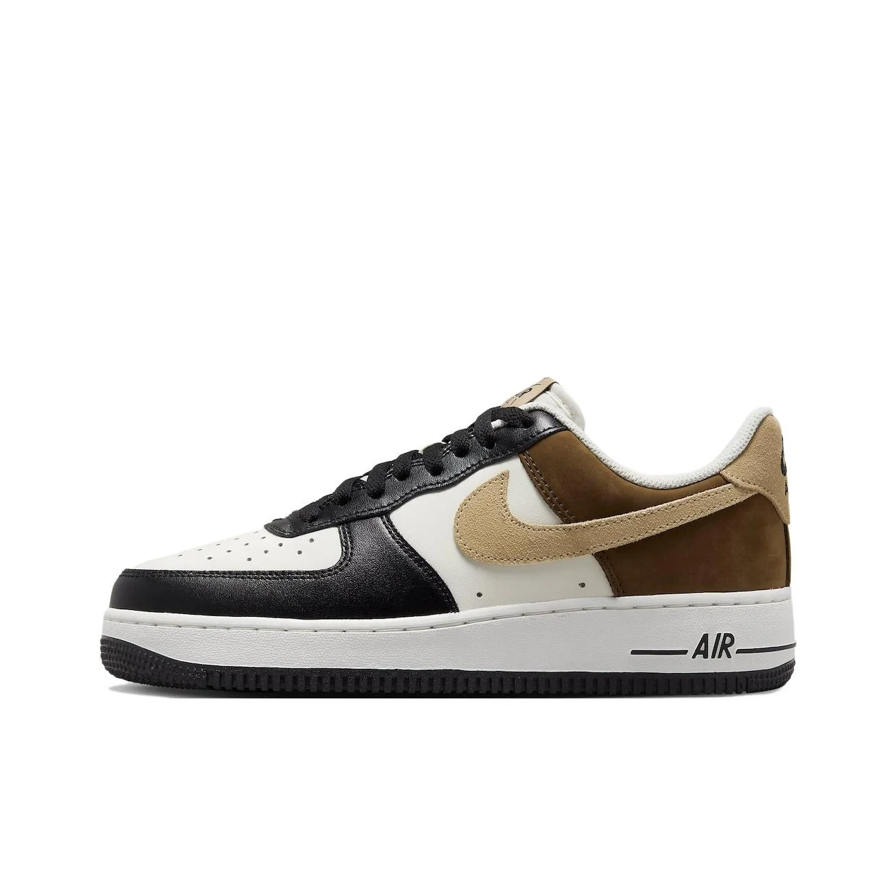 Nike Air Force 1 Skateboard Shoes Unisex Low Top Black White FB3355-200
