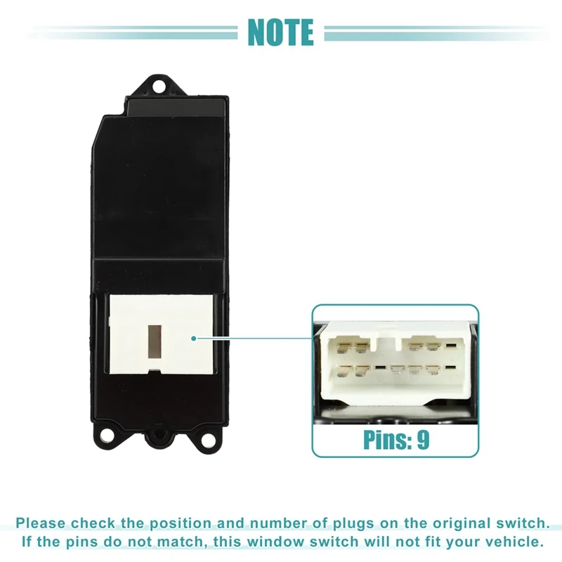 Power Window Control Switch Replacement 84820-16060 For Toyota MR2 T100 Tacoma Accessories