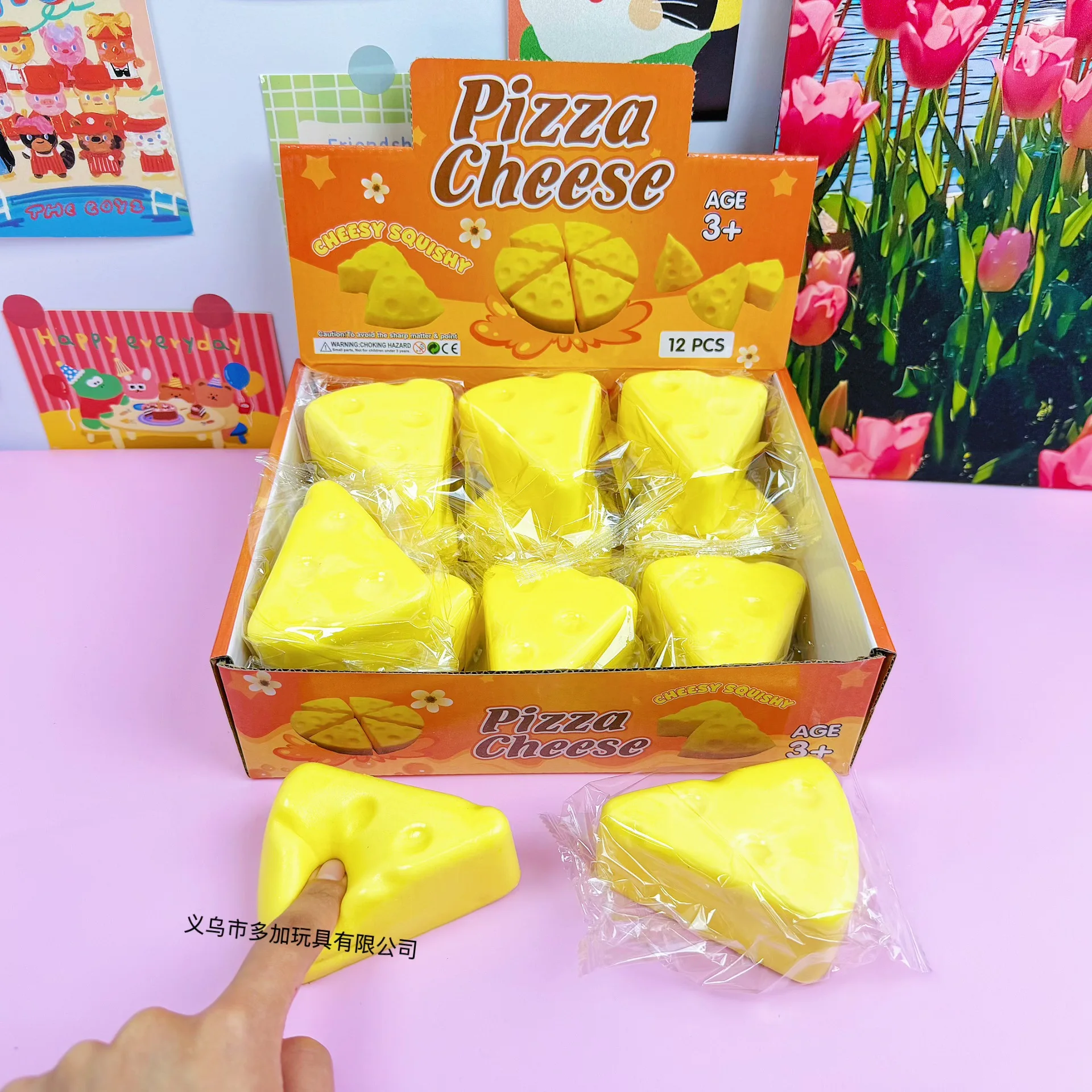triangular-cheese-slow-rising-squishy-stress-relief-fidget-toy-for-adult-anxiety-relief-sensory-play-decompression-toy