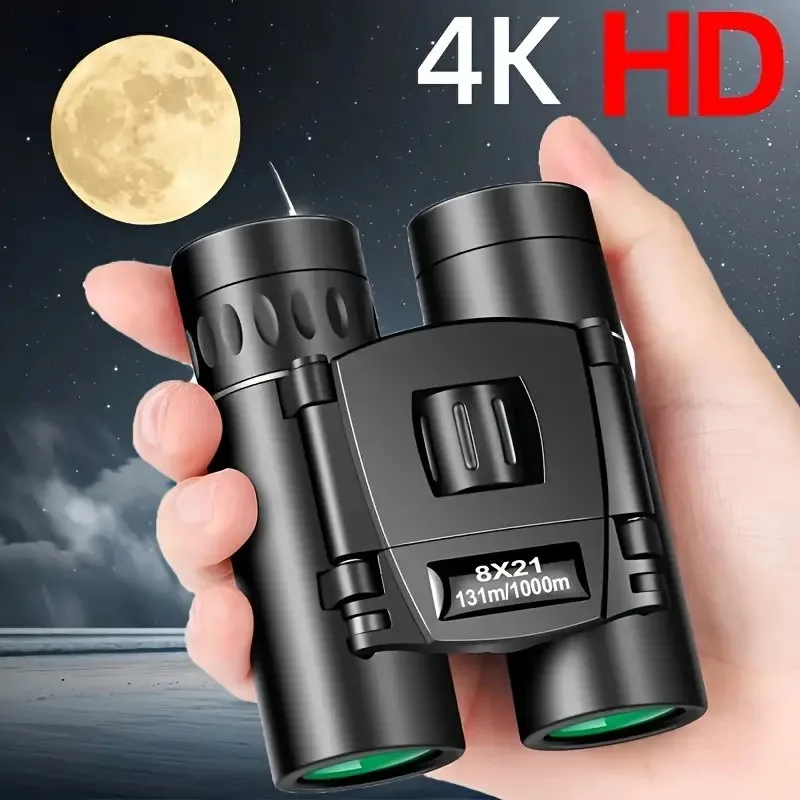 

Мощный портативный бинокль 3000x22 HD с зумом, дальнобойный телескоп BAK4, складной бинокль FMC для охоты, кемпинга и путешествий