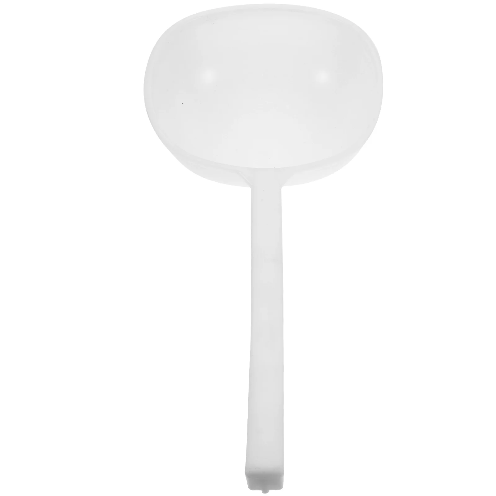 

Household Water Ladle Scoop White Plastic Long Handle Manure Spoon Garden Tool Large Capacity Cleaning Cloth Kitchen Use