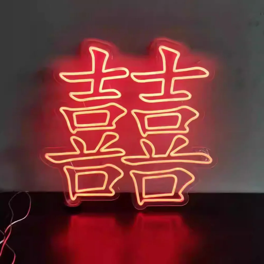 Neon Signs LED Lights for Bedroom Wall Decor Customizable Size Remote Control Advertising Use Kids Room Gift Party