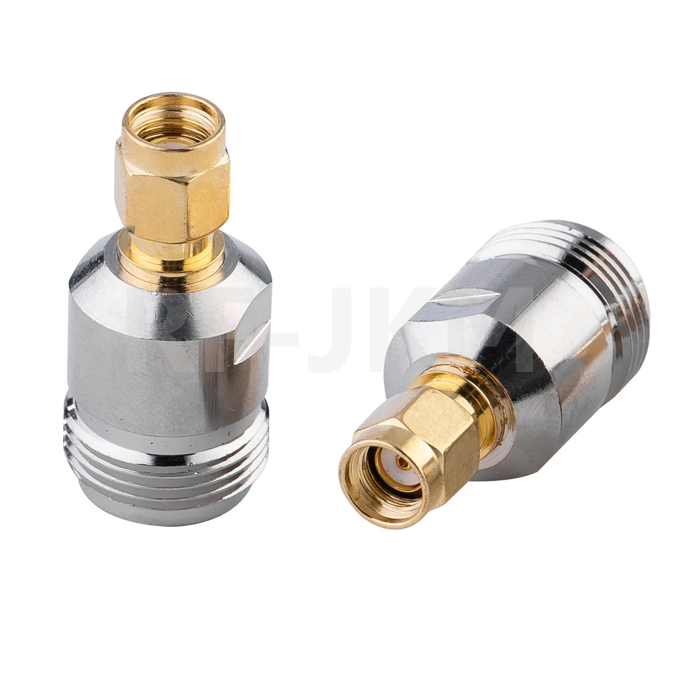 1Pcs N Vrouwelijke Jack Naar RP-SMA Mannelijke Rpsma Stekker Rechte Rf Connector Adapter
